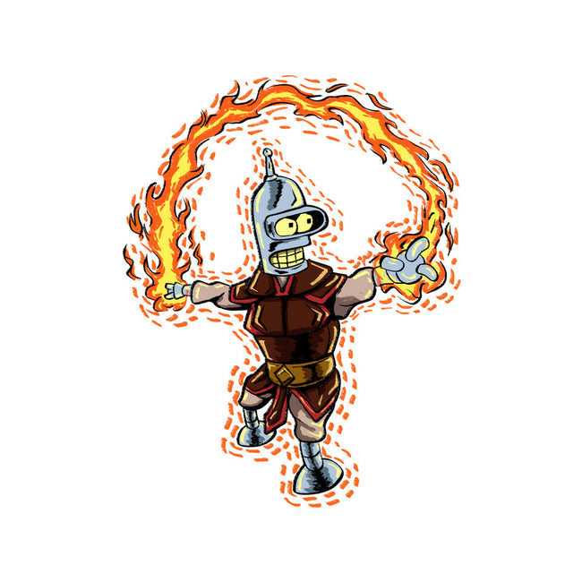 Fire Bender-None-Glossy-Sticker-nickzzarto