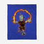 Fire Bender-None-Fleece-Blanket-nickzzarto