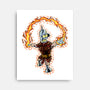 Fire Bender-None-Stretched-Canvas-nickzzarto