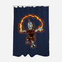 Fire Bender-None-Polyester-Shower Curtain-nickzzarto