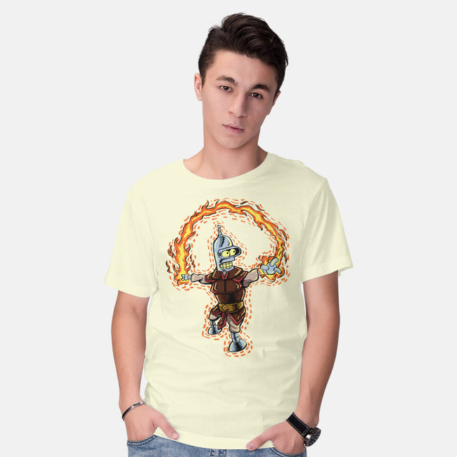 Fire Bender-Mens-Basic-Tee-nickzzarto