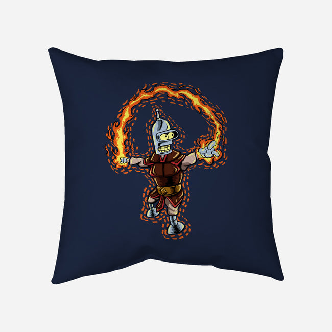 Fire Bender-None-Removable Cover w Insert-Throw Pillow-nickzzarto