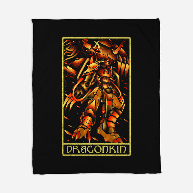 Dragonkin Tarot-None-Fleece-Blanket-naomori