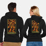 Dragonkin Tarot-Unisex-Zip-Up-Sweatshirt-naomori