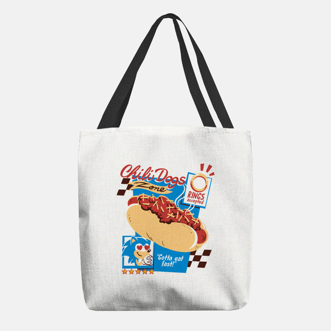 Chili Dogs Zone-None-Basic Tote-Bag-estudiofitas