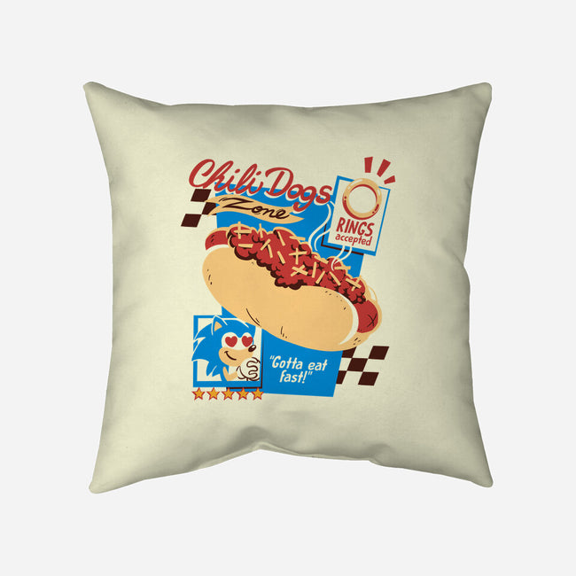 Chili Dogs Zone-None-Removable Cover w Insert-Throw Pillow-estudiofitas