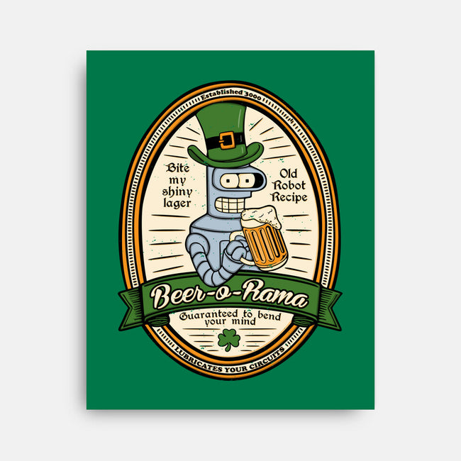 Beer-o-rama-None-Stretched-Canvas-Melonseta