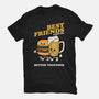 Best Foodie Friends Forever-Youth-Basic-Tee-Melonseta