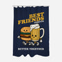 Best Foodie Friends Forever-None-Polyester-Shower Curtain-Melonseta