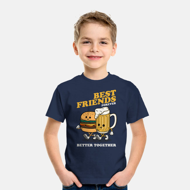 Best Foodie Friends Forever-Youth-Basic-Tee-Melonseta