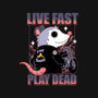 Live Fast Play Dead-Unisex-Basic-Tank-Tri haryadi