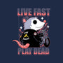 Live Fast Play Dead-Mens-Premium-Tee-Tri haryadi