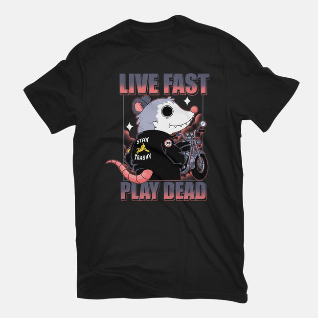 Live Fast Play Dead-Unisex-Basic-Tee-Tri haryadi