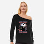 Live Fast Play Dead-Womens-Off Shoulder-Sweatshirt-Tri haryadi