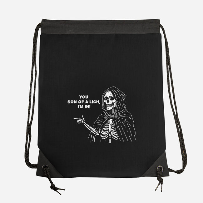 You Son Of A Lich-None-Drawstring-Bag-Aarons Art Room