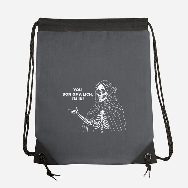 You Son Of A Lich-None-Drawstring-Bag-Aarons Art Room