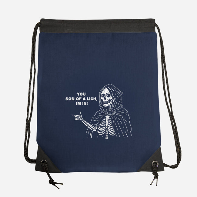 You Son Of A Lich-None-Drawstring-Bag-Aarons Art Room