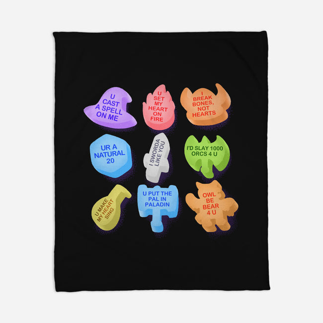 RPG Candy-None-Fleece-Blanket-Aarons Art Room