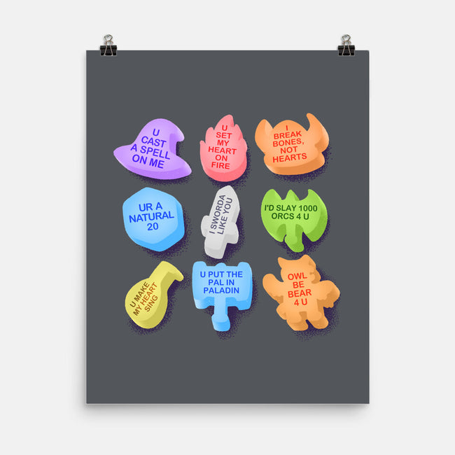 RPG Candy-None-Matte-Poster-Aarons Art Room