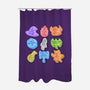 RPG Candy-None-Polyester-Shower Curtain-Aarons Art Room