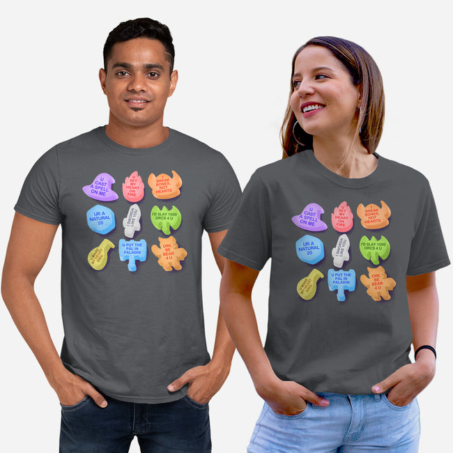 RPG Candy-Unisex-Basic-Tee-Aarons Art Room