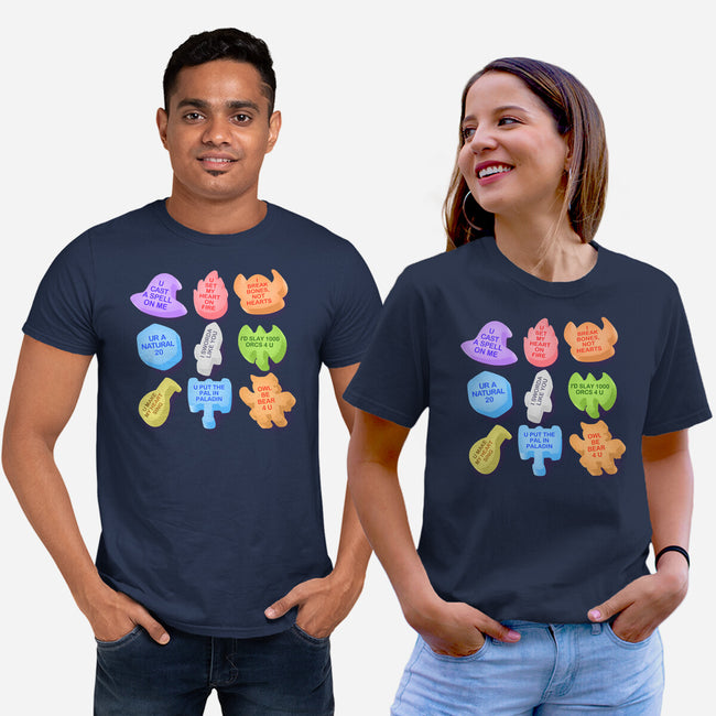 RPG Candy-Unisex-Basic-Tee-Aarons Art Room