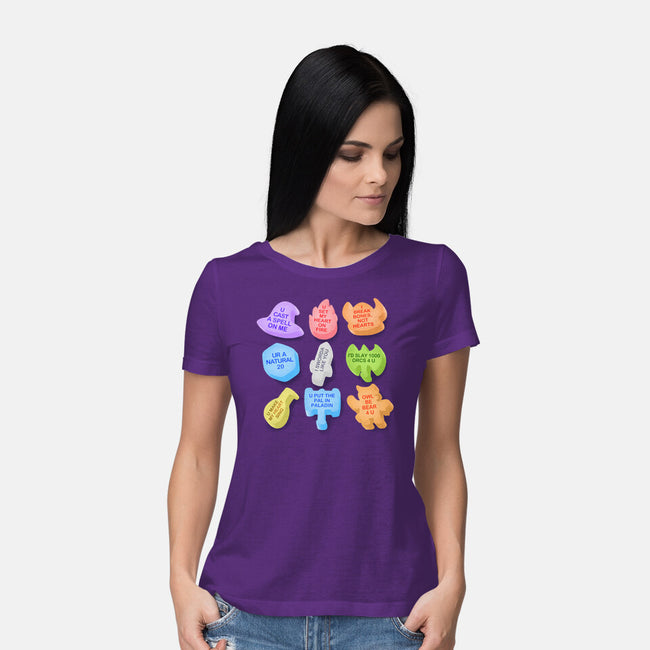 RPG Candy-Womens-Basic-Tee-Aarons Art Room