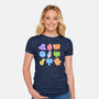 RPG Candy-Womens-Fitted-Tee-Aarons Art Room