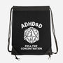 Roll For Concentration-None-Drawstring-Bag-Aarons Art Room