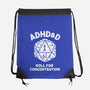 Roll For Concentration-None-Drawstring-Bag-Aarons Art Room