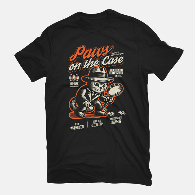 Paws On The Case-Womens-Fitted-Tee-Herk Up Tees