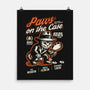 Paws On The Case-None-Matte-Poster-Herk Up Tees