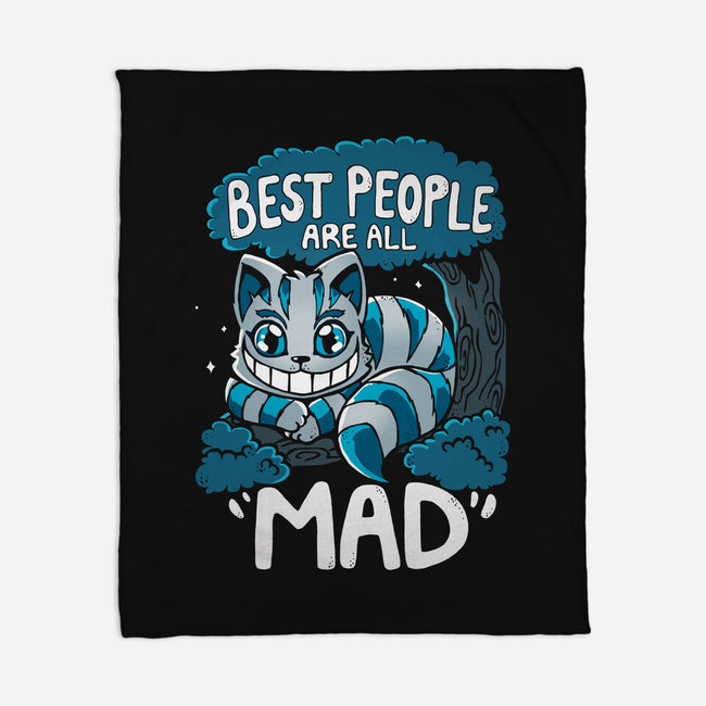 Best People Are All Mad-None-Fleece-Blanket-Vallina84