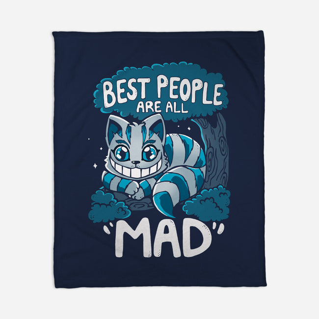 Best People Are All Mad-None-Fleece-Blanket-Vallina84