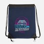 Back To The 1980s-None-Drawstring-Bag-rocketman_art