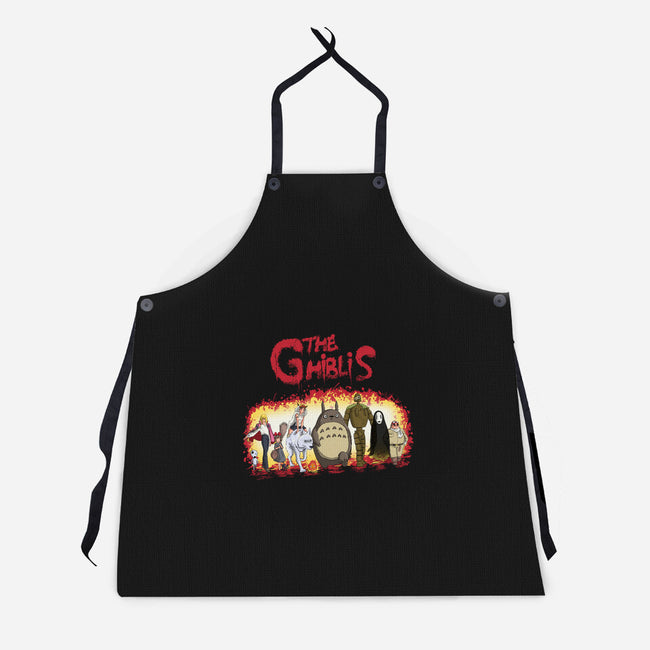 The Ghiblis-Unisex-Kitchen-Apron-zascanauta