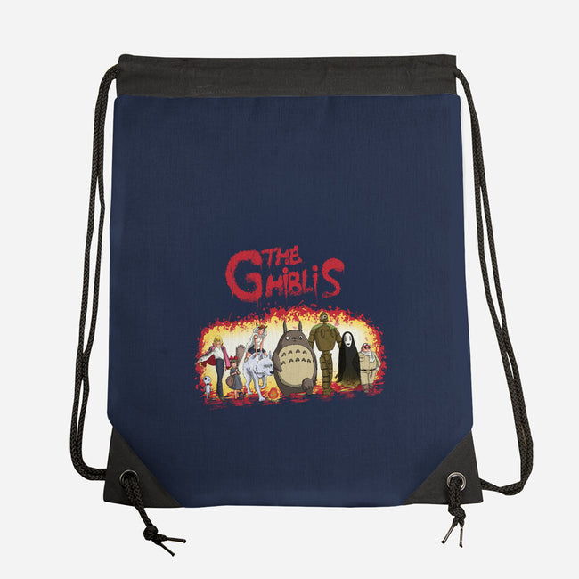 The Ghiblis-None-Drawstring-Bag-zascanauta