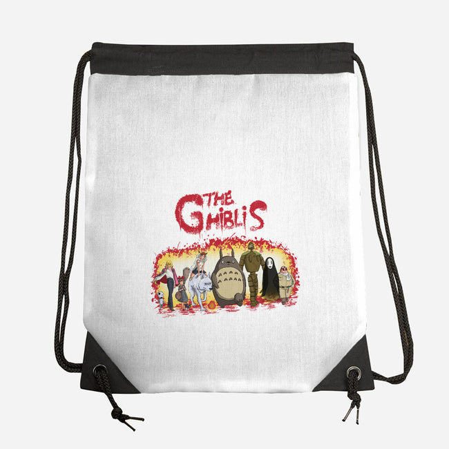 The Ghiblis-None-Drawstring-Bag-zascanauta