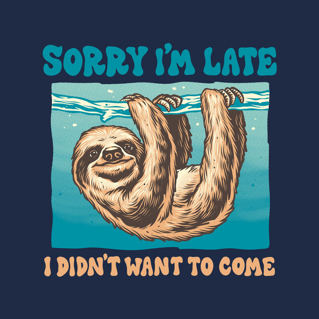 Not So Sorry Sloth-None-Drawstring-Bag-momma_gorilla