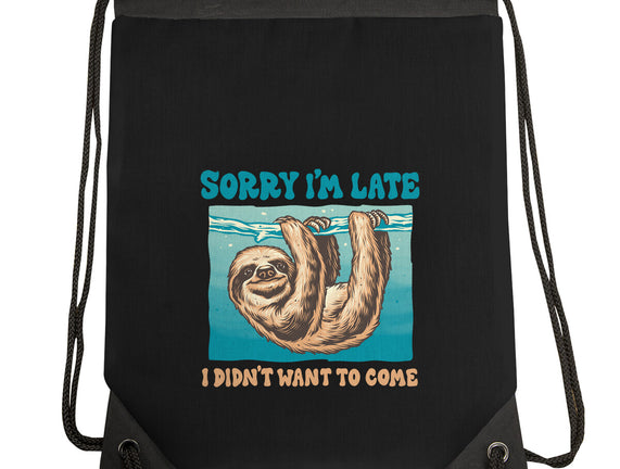 Not So Sorry Sloth