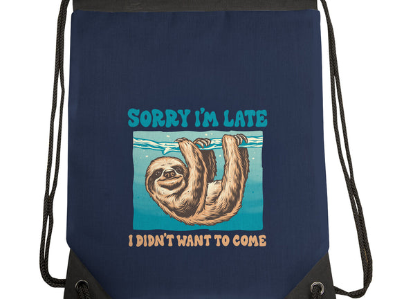 Not So Sorry Sloth