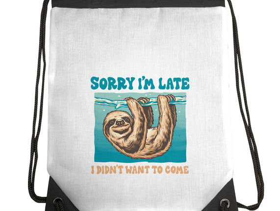 Not So Sorry Sloth