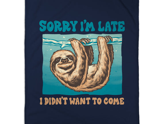 Not So Sorry Sloth