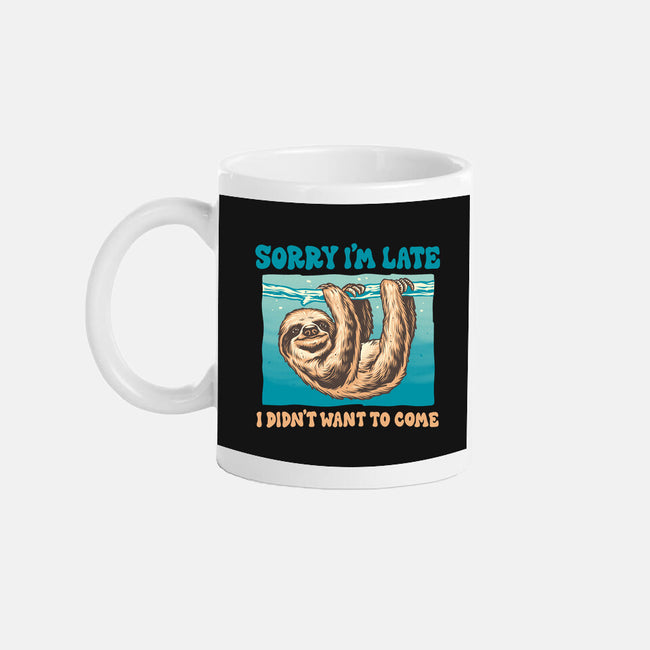 Not So Sorry Sloth-None-Mug-Drinkware-momma_gorilla