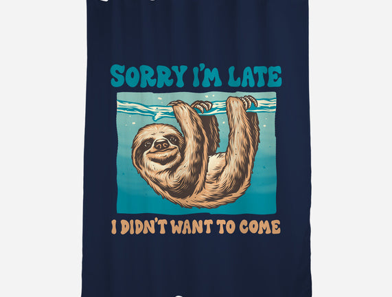 Not So Sorry Sloth