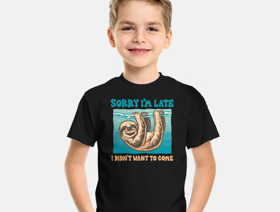 Not So Sorry Sloth