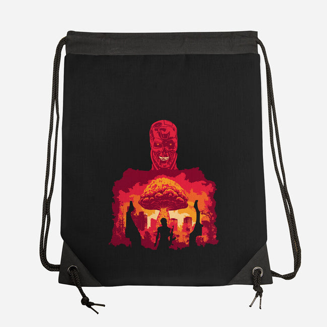 Determined Fate-None-Drawstring-Bag-dalethesk8er