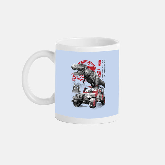 Jurassic Sumi-e-None-Mug-Drinkware-DrMonekers