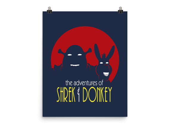 Adventures Of Shrek And Donkey