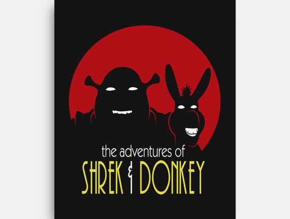 Adventures Of Shrek And Donkey